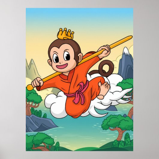 Kleine Skyward Wukong Poster (Voorkant)