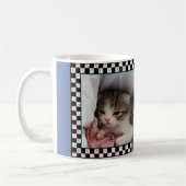 Kleine Slaapkop Kitten Koffiemok (Links)