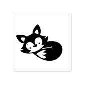 Kleine slaapvos rubberstempel (Afrduk)