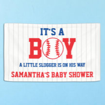 Kleine Slager Honkbal Jongen Baby Shower