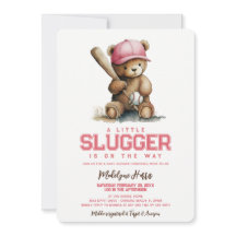 Kleine Slagman Meisje Teddybeer Babyfeestje