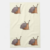 Kleine slak - theedoek (Verticaal)