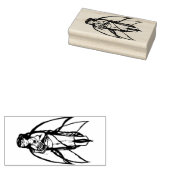 Kleine slakkegelaar rubberstempel (Gestempeld)