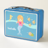 Kleine slavenmeisjes en Zee creaties (Achterkant)