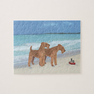 Kleine sleepboot legpuzzel
