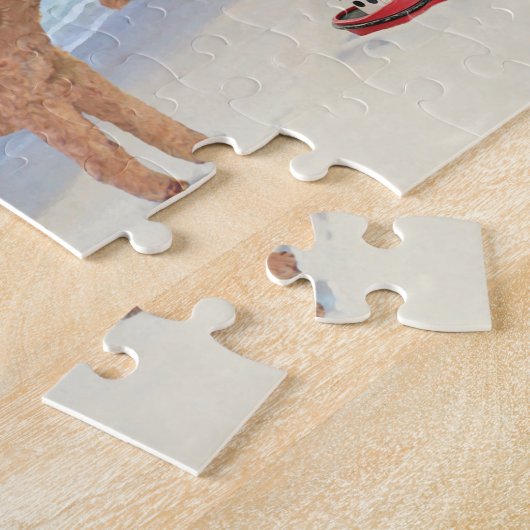 Kleine sleepboot legpuzzel (Zijkant)