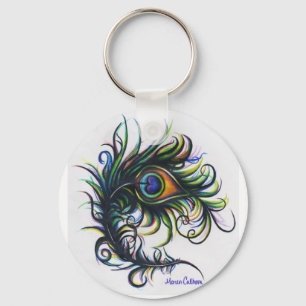 Kleine Sleutelhanger van de Peacock