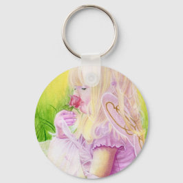 Kleine Sleutelhanger van Roos van lentevierig