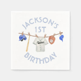 Kleine sloeber baseball Clothesline Servet