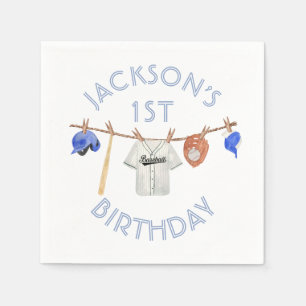 Kleine sloeber baseball Clothesline Servet