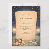 Kleine Slugger Honkbal Baby Shower Kaart (Voorkant)