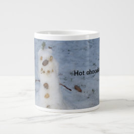 Kleine Sneeuwman Hete Chocolade Jumbo 20 oz. Mok