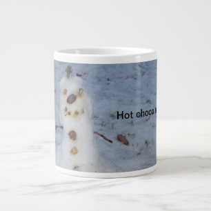 Kleine Sneeuwman Hete Chocolade Jumbo 20 oz. Mok