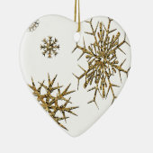 Kleine sneeuwschatten keramisch ornament (Rechts)