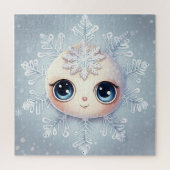 Kleine sneeuwvlok 1 legpuzzel (Verticaal)