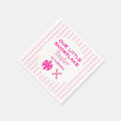 Kleine sneeuwvlok Elke dag Servet (Hoek)