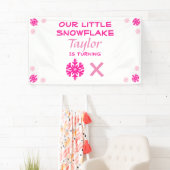 Kleine sneeuwvlok Elke dag Spandoek (Insitu)
