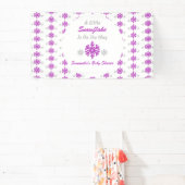 Kleine sneeuwvlok onderweg spandoek (Insitu)