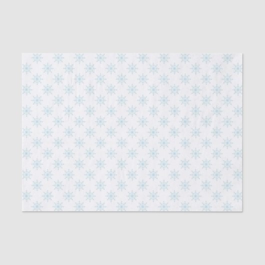 Kleine sneeuwvlokken tissuepapier (Voorkant)