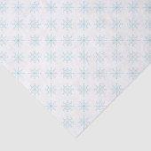 Kleine sneeuwvlokken tissuepapier (Detail)