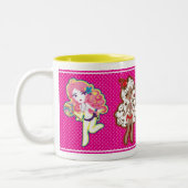 Kleine Snoepjes meisjes Tweekleurige Koffiemok (Links)