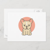 Kleine snorren, Cream Briefkaart (Voorkant / Achterkant)