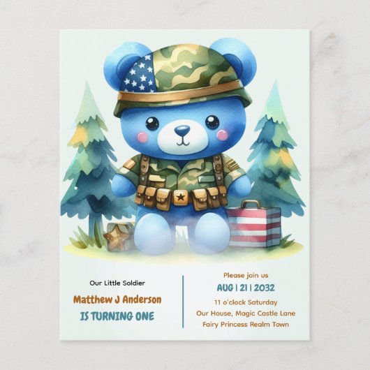 Kleine Soldaat Draait EEN - Amerikaanse Jongens 1e