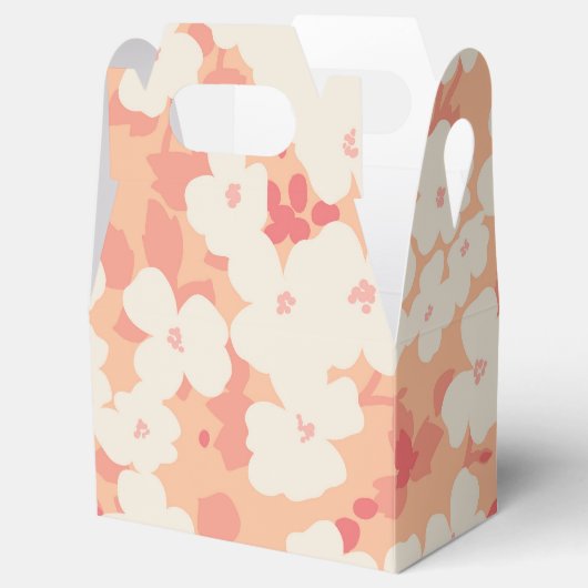 Kleine Sommerblumen Bedankdoosjes (Geopend)