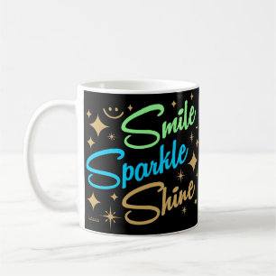 KLEINE, SPARKLE, SCHIJN! motivatie en inspirerend Koffiemok