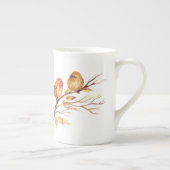 Kleine Sparrow Birds, Bone China Mok (Rechts)