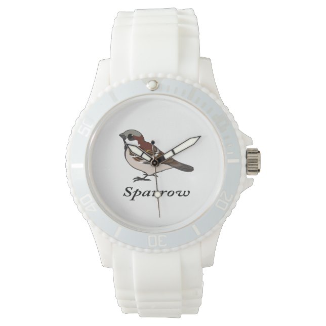 Kleine Sparrow Horloge (Voorkant)