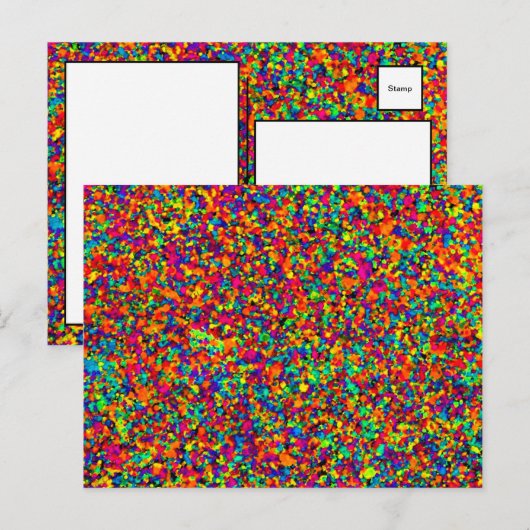 Kleine spatten - ansichtkaart briefkaart (Voorkant / Achterkant)