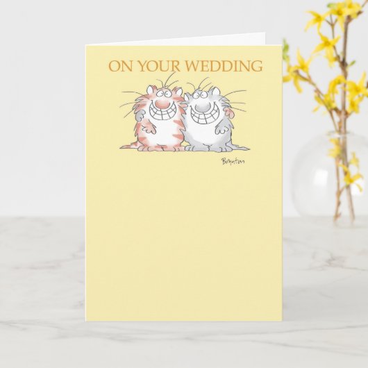 KLEINE SPIEREN KAART (Gele Bloem)