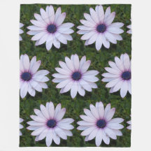 Kleine spin op bloemen Fleece Deken