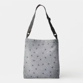 Kleine spinnen op webben crossbody tas (Achterkant)