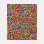 Kleine Splatter - Fleece Deken (Voorkant)