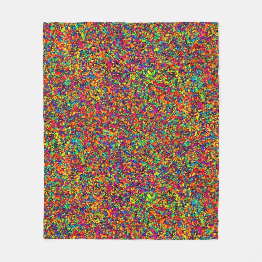 Kleine Splatter - Fleece Deken (Voorkant)