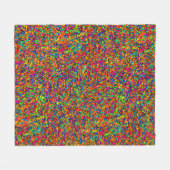 Kleine Splatter - Fleece Deken (Voorkant (Horizontaal))