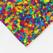 Kleine Splatter - Fleece Deken (Hoek)