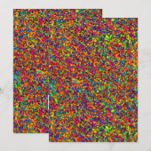 Kleine Splatter - Wenskaart Feestdagenkaart (Voorkant / Achterkant)