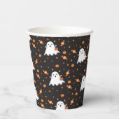 Kleine spoken Halloween-papierbekertjes Papieren Bekers (Achterkant)