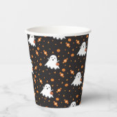 Kleine spoken Halloween-papierbekertjes Papieren Bekers (Voorkant)