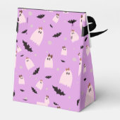 Kleine spoken met Bows Trick or treat Halloween Bedankdoosjes (Achterkant)