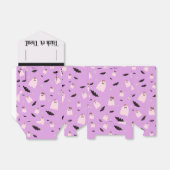 Kleine spoken met Bows Trick or treat Halloween Bedankdoosjes (Uitgevouwen)