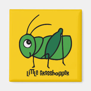 Kleine sprinkhaan magneet