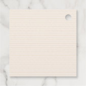 Kleine spruit baby shower bedankjes labels (Achterkant)