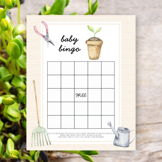 Kleine Spruit - Baby shower bingo spel (Creator heeft geüpload)