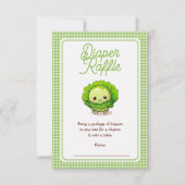 Kleine Spruit Baby Shower Luier Raffle (Voorkant)