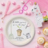 Kleine spruit baby shower papieren bordje (Feest)