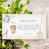 Kleine spruit - display douchekaart informatiekaartje